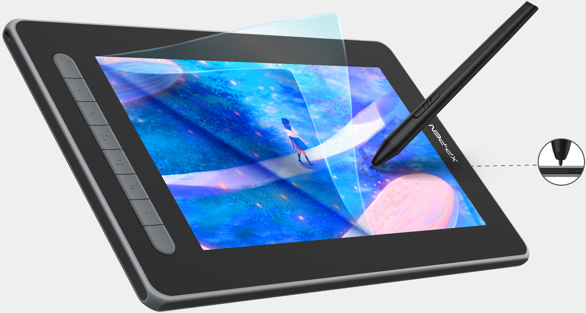 Artist 12 2nd Gen Digital Display Drawing Tablet Xp Pen Uk Official Store 4158