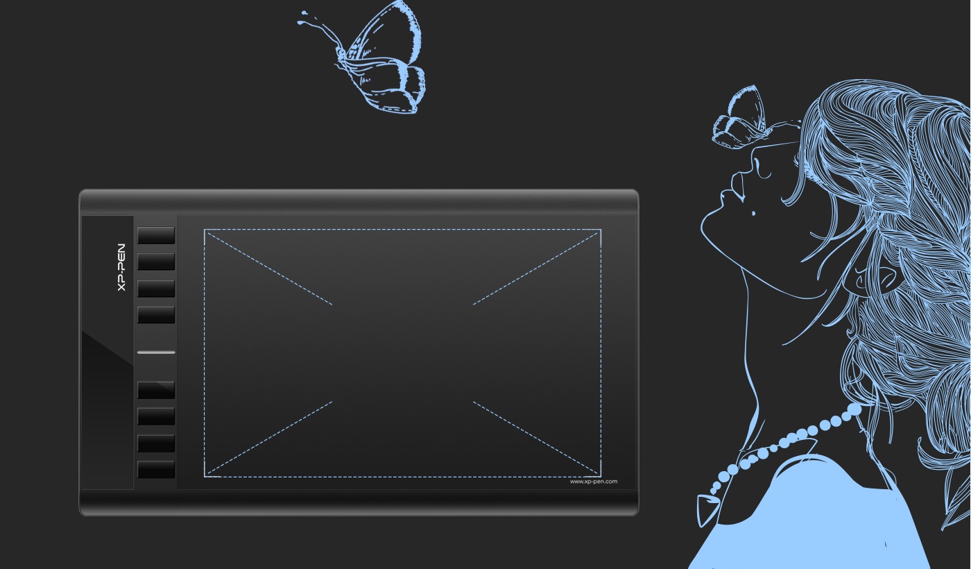 Как рисовать на планшете xp pen star 03